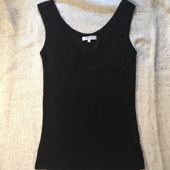 Vintage 90s Slinky Sexy Scoop Neck Sheer Tank Top - Picture 7 of 7